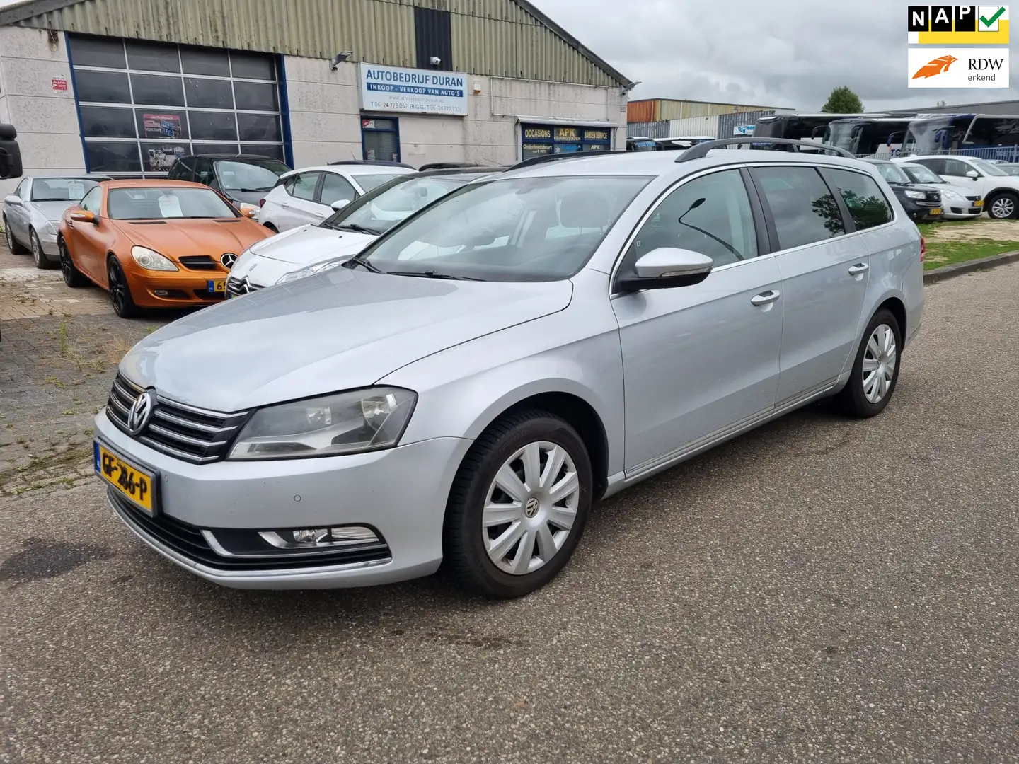 Volkswagen Passat Variant 1.4 TSI 6-Bak EcoFuel CNG Bj:2012 Grijs - 1