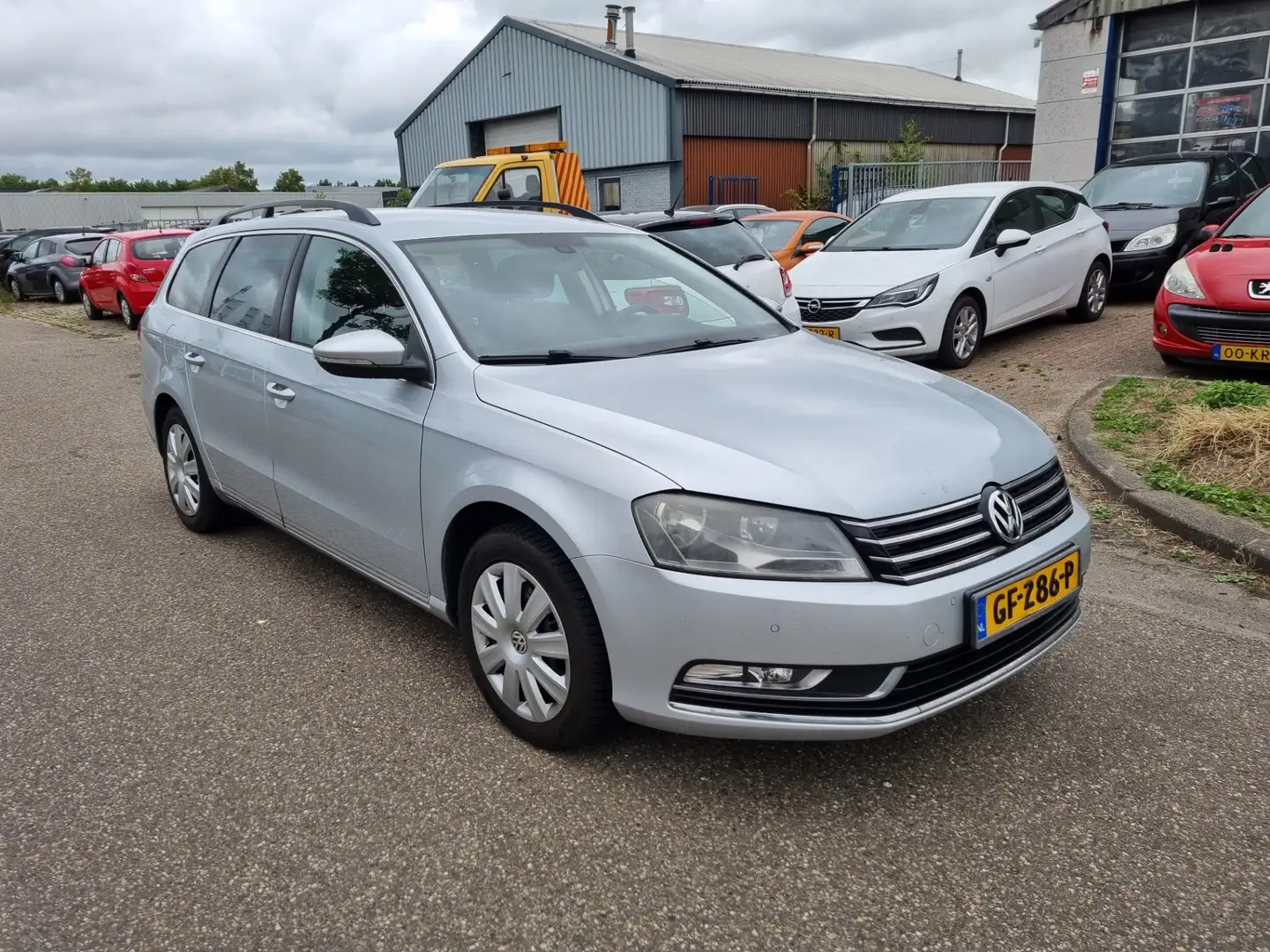 Volkswagen Passat Variant 1.4 TSI 6-Bak EcoFuel CNG Bj:2012 Grijs - 2