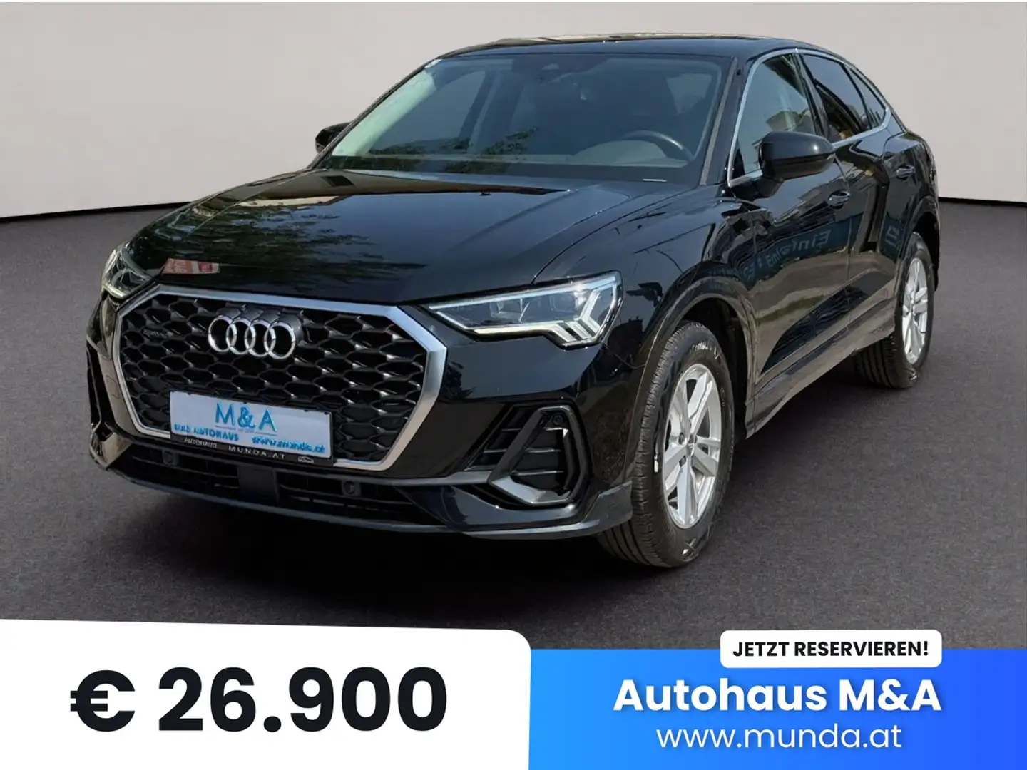 Audi Q3 Q3 Sportback 35 TDI S-tronic Schwarz - 1