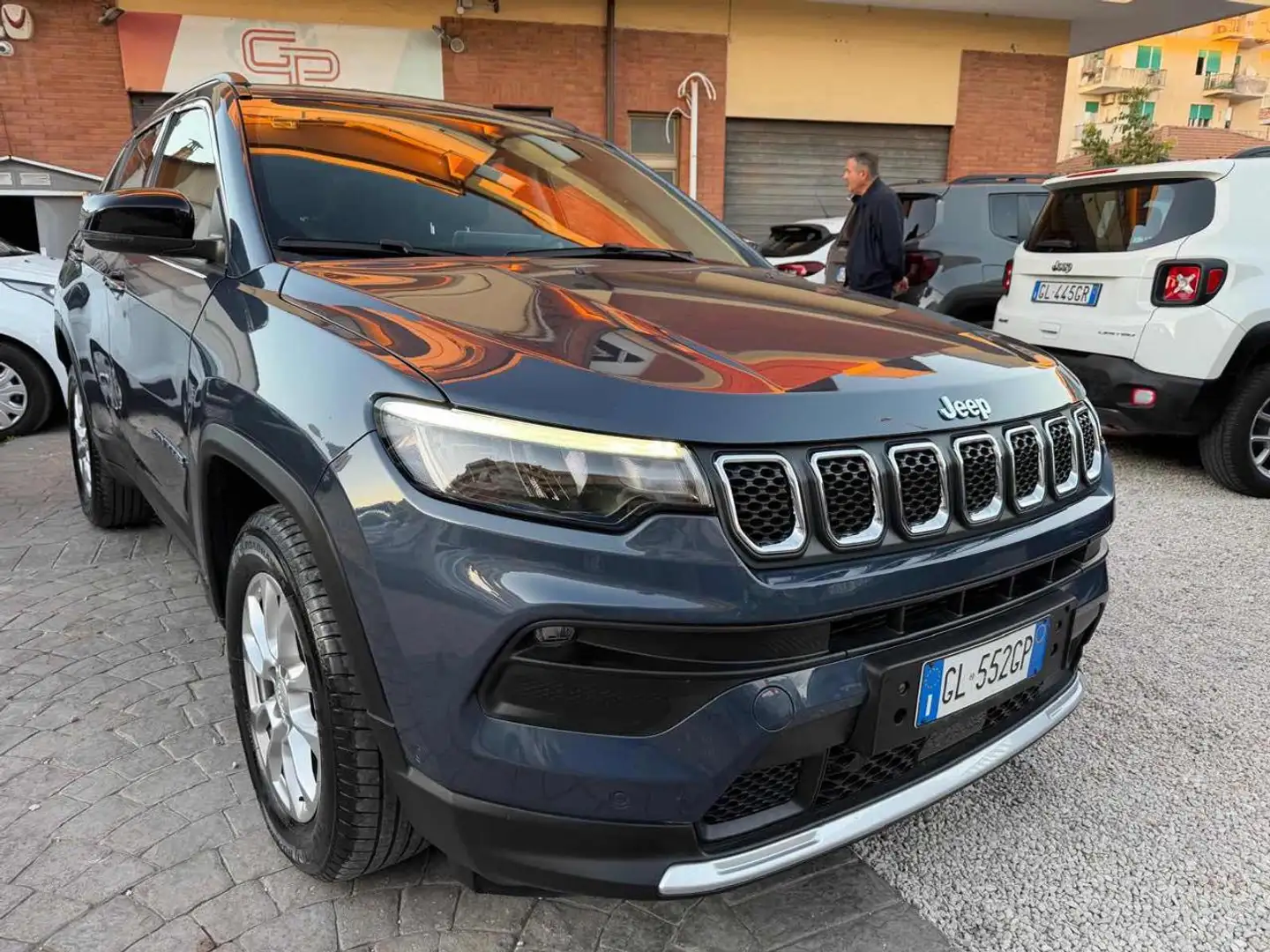 Jeep Compass 1.3 Turbo T4 190 CV PHEV AT6 4xe Limited Bleu - 1