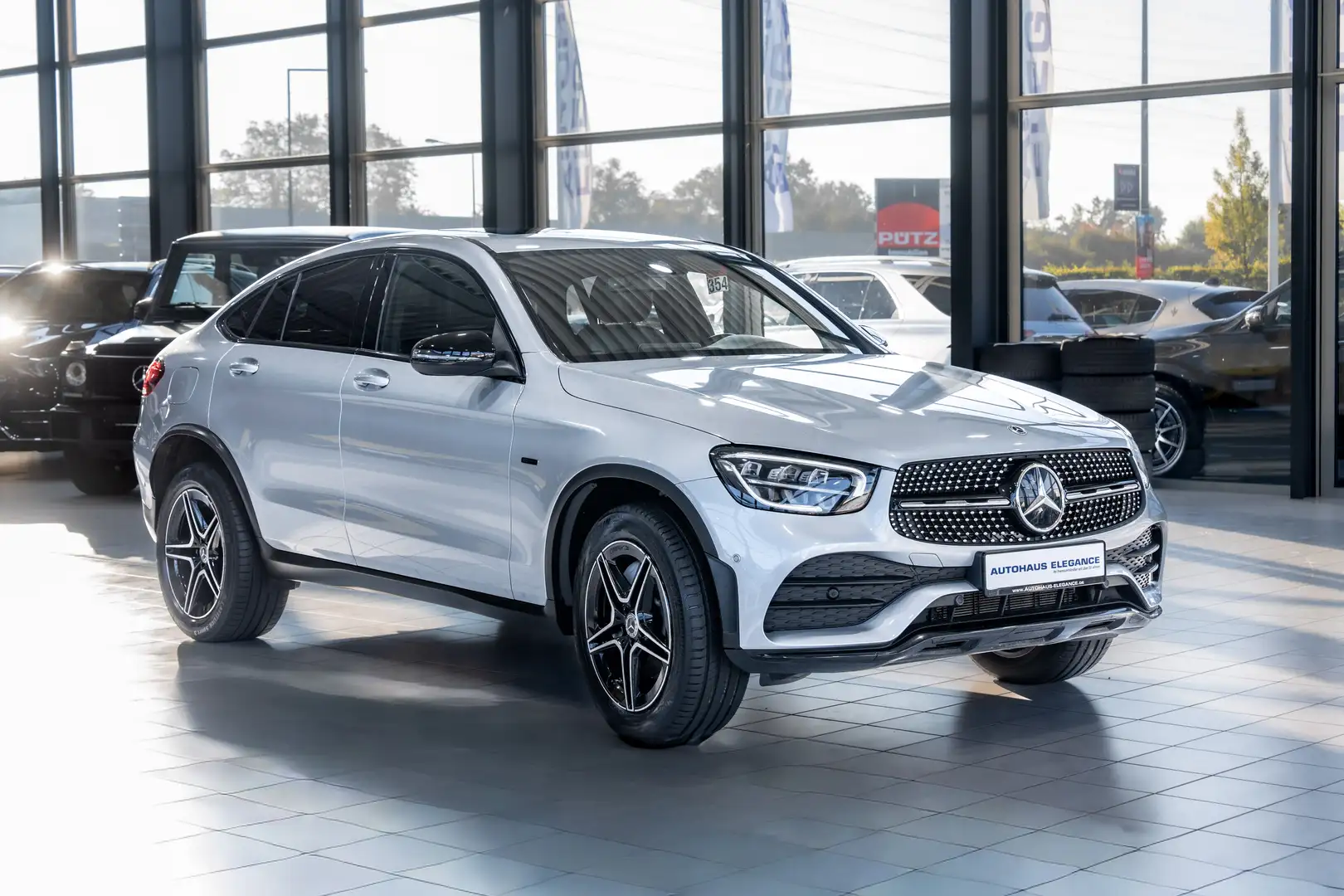 Mercedes-Benz GLC 300 de Coupe 4Matic*AMG-LINE*NIGHT*HIGH-LED* Grau - 2