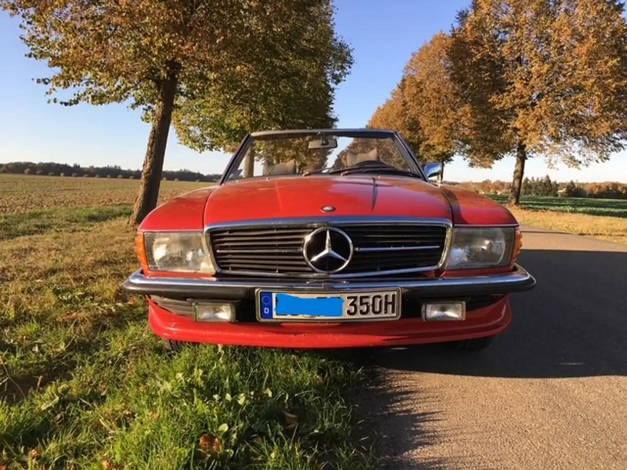 Mercedes-Benz 350 SL, unfallfrei - Familienerbstück, Classic-Data 2+, Handschalter, H-Zulassung, Original-Werks-Auslieferungszustand, foto 3