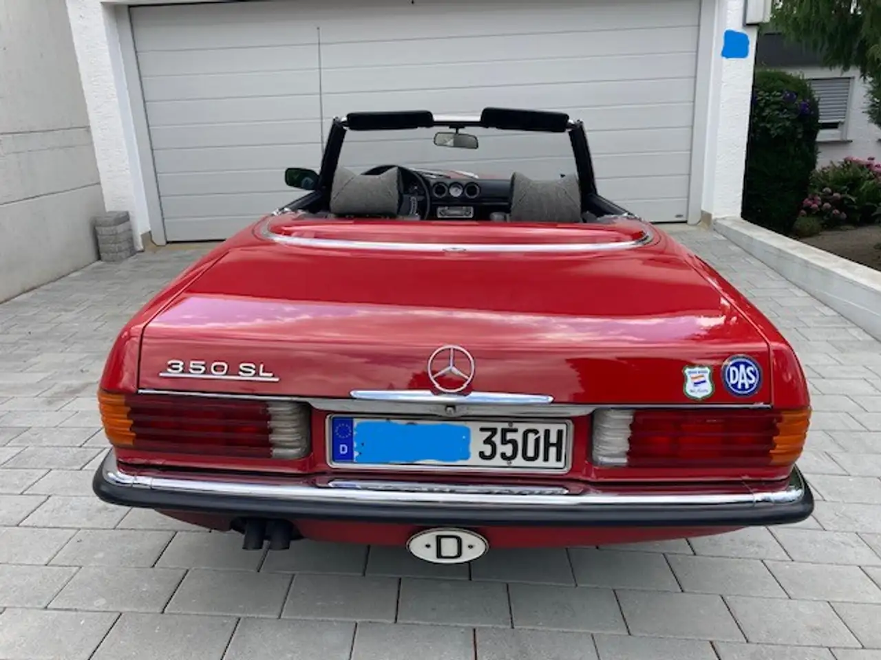 Mercedes-Benz 350 SL, unfallfrei - Familienerbstück, Classic-Data 2+, Handschalter, H-Zulassung, Original-Werks-Auslieferungszustand, foto 7