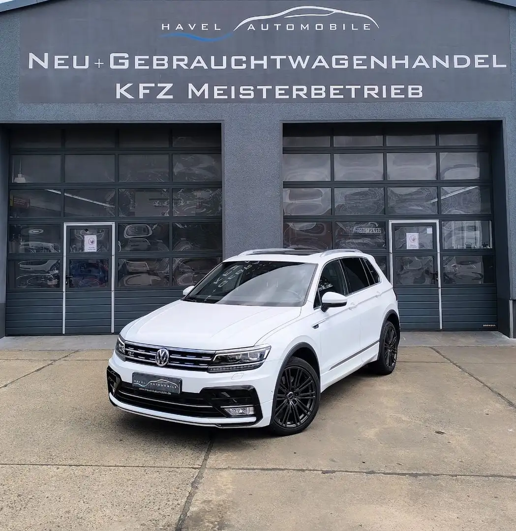 Volkswagen Tiguan Highline BMT 4Motion R- Line RFK SitzHzg Blanc - 1