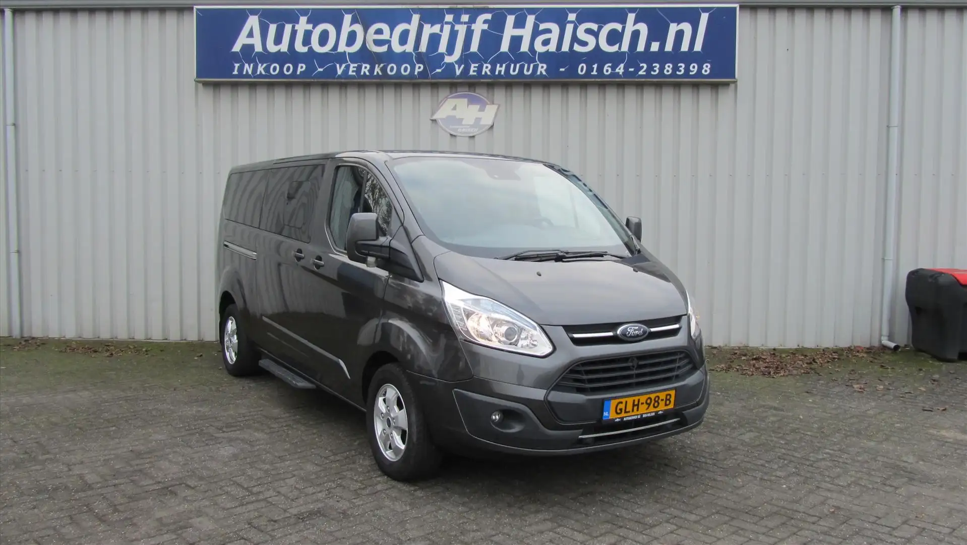Ford Transit Custom 2.2 D 96KW CUSTOM- TOURNEO 9 PERSOONS Grijs - 1