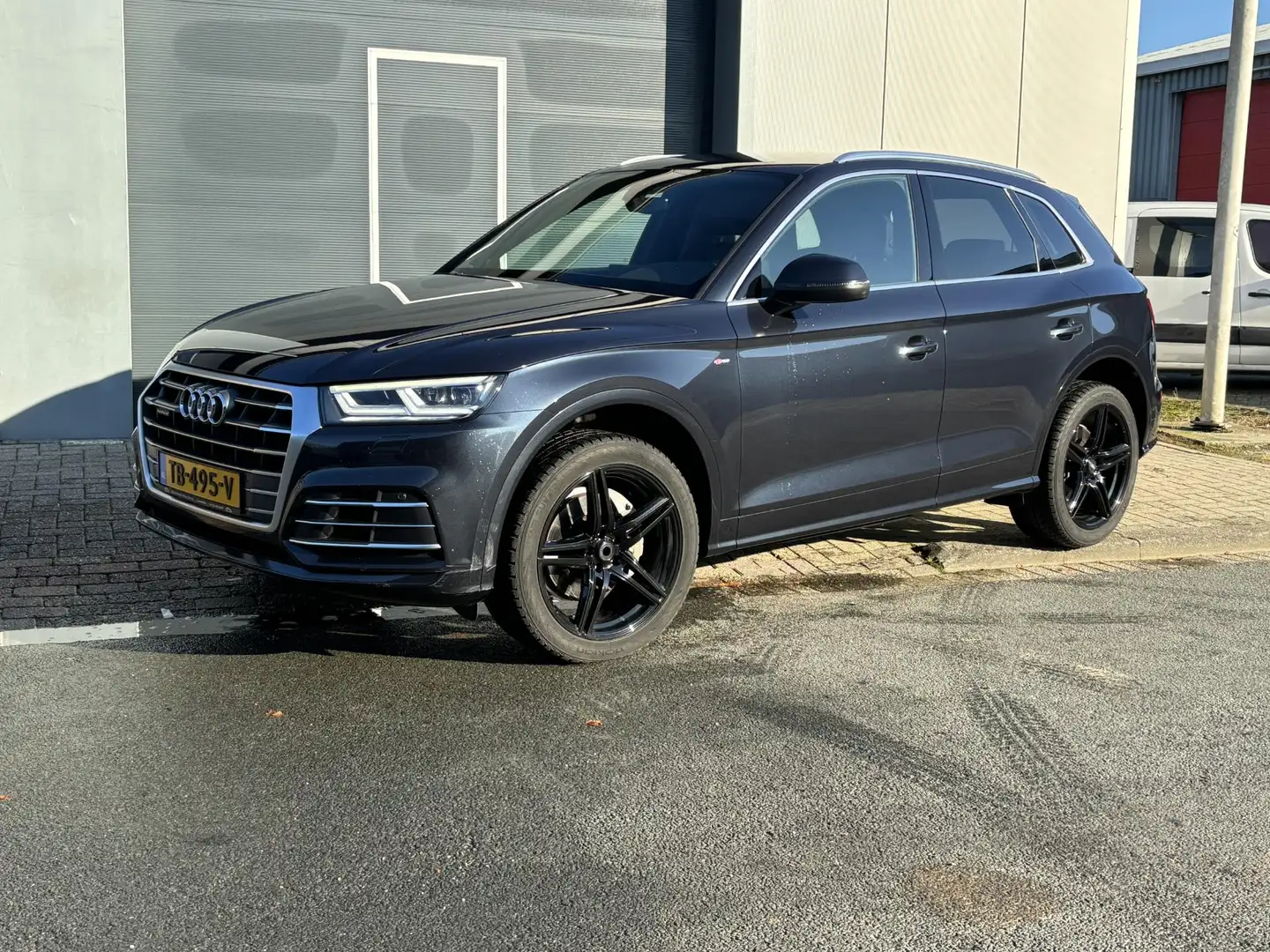 Audi Q5 2.0 TFSI quattro Sport 3x S Line Edition Virtueel Blauw - 2