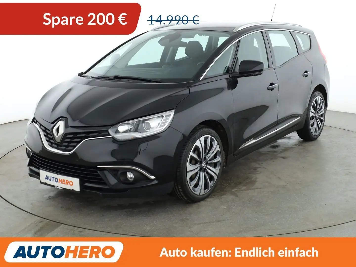 Renault Grand Scenic 1.3 TCe Business Aut.*TEMPO*CAM*SHZ Noir - 1