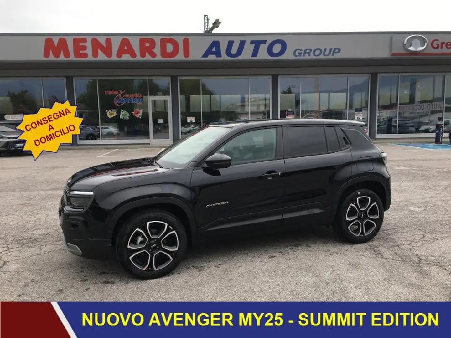 Jeep Avenger MY25 1.2 Turbo Summit PRONTA CONSEGNA Noir - 1