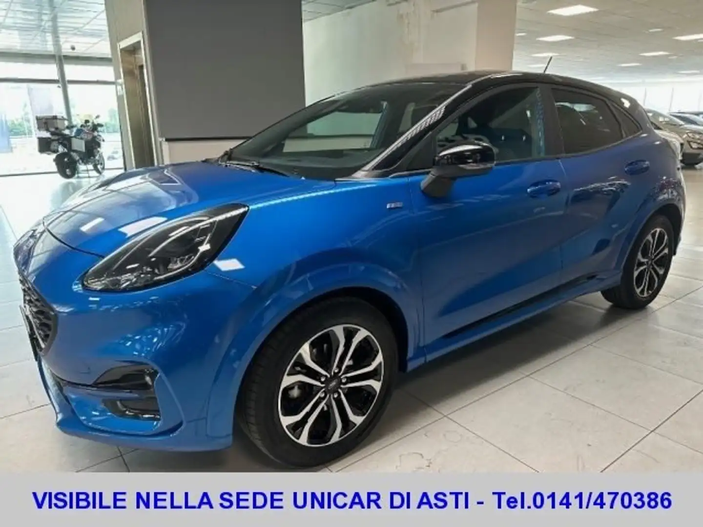 Ford Puma 1.0 Ecoboost HYBRID 125 CV ST-Line Blu/Azzurro - 1