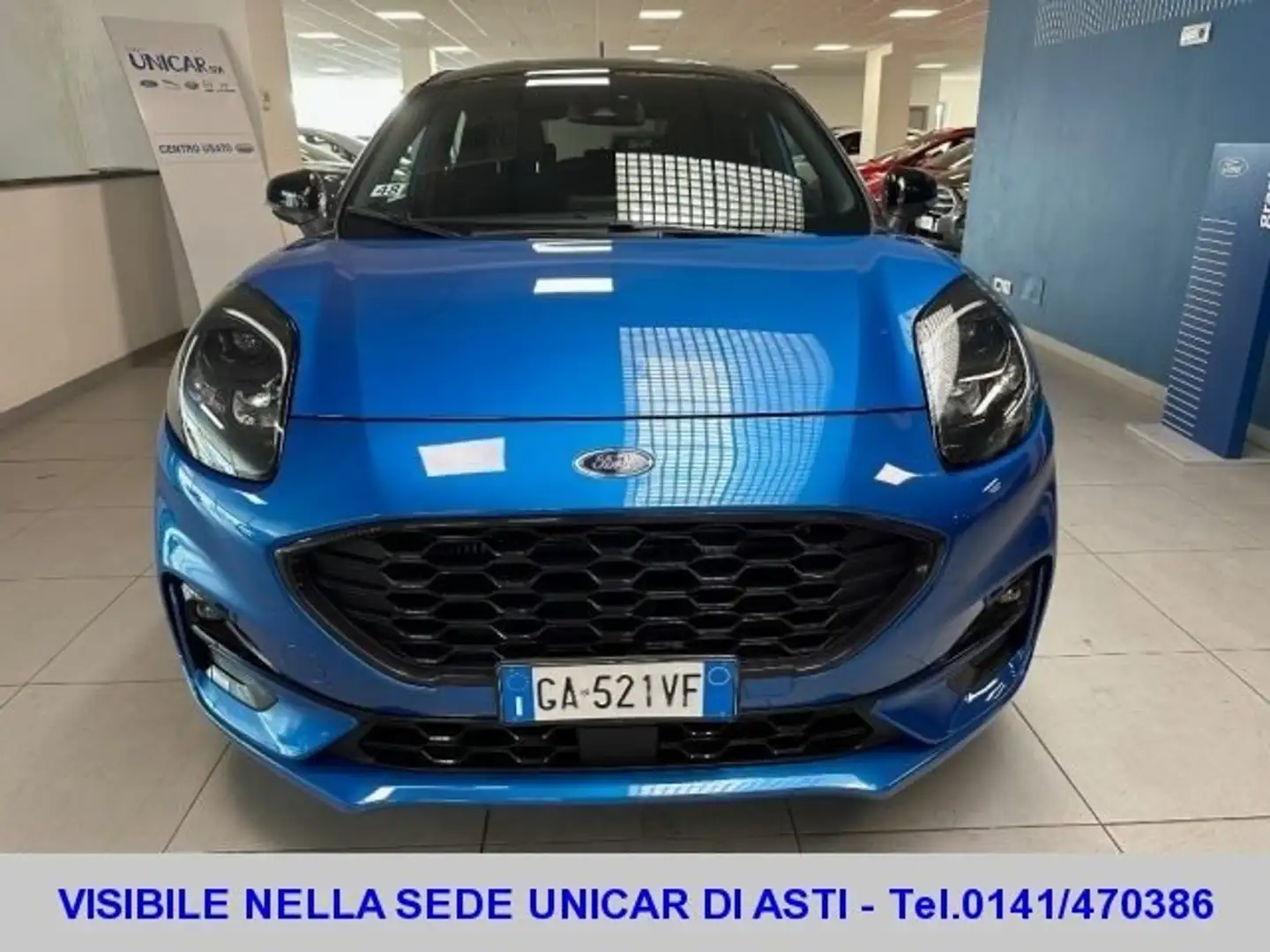 Ford Puma 1.0 Ecoboost HYBRID 125 CV ST-Line Blu/Azzurro - 2