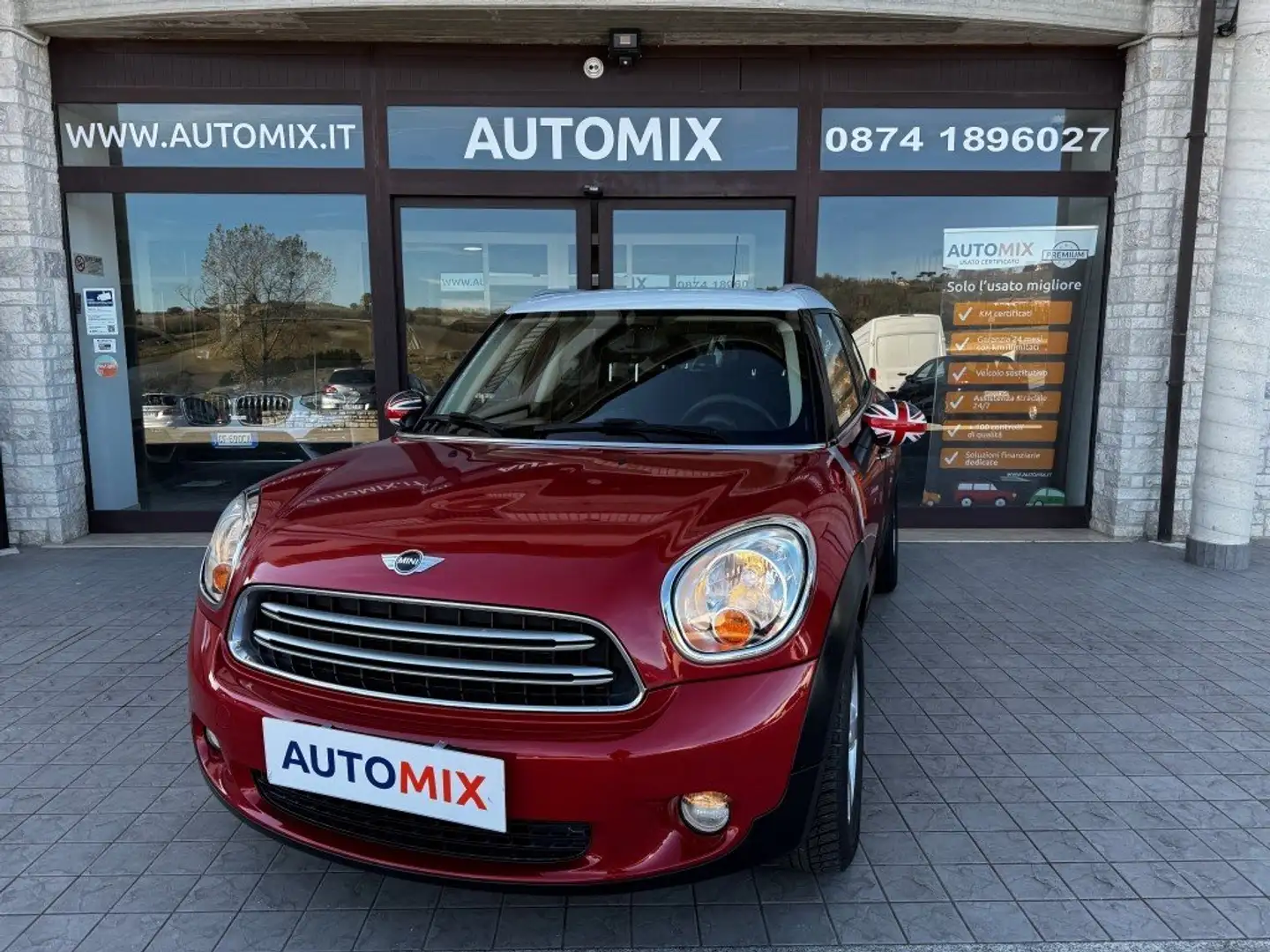 MINI Cooper D Countryman Mini Countryman R60 1.6 Business E6 Rojo - 1