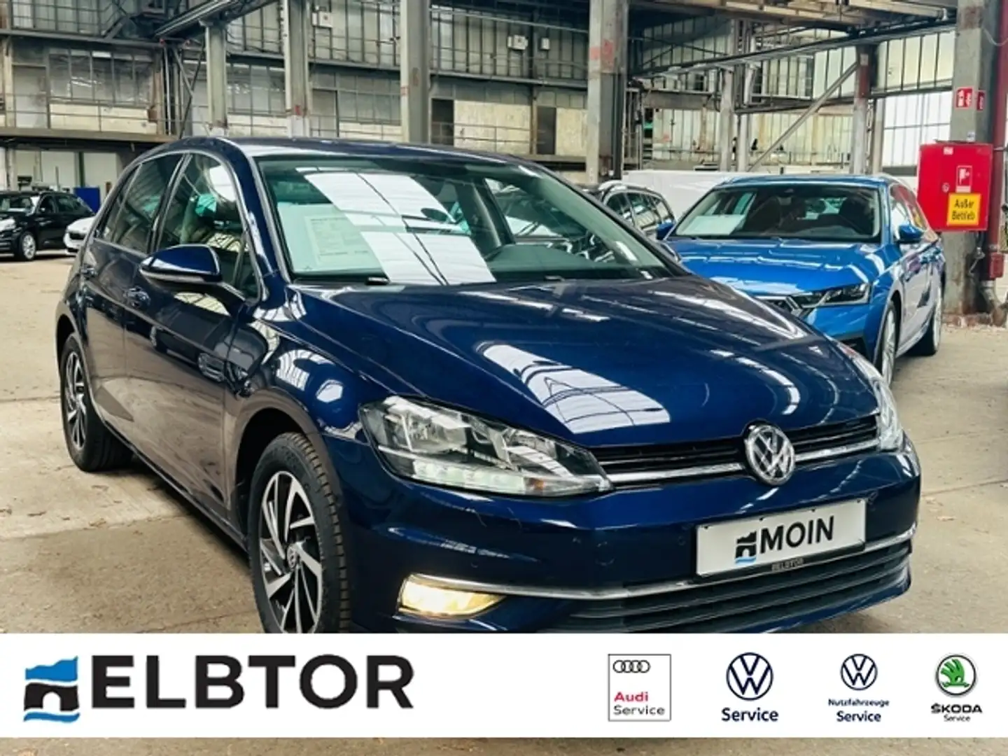 Volkswagen Golf VII 1.6 TDI Join NAVI KLIMA PDC SHZ Blau - 1
