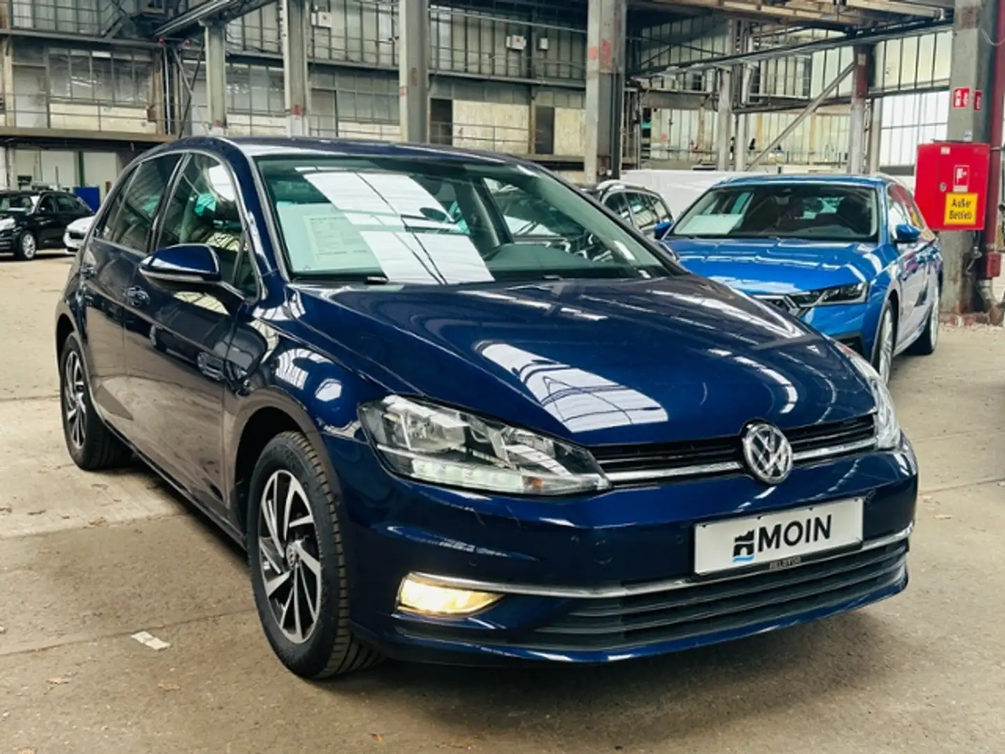 Volkswagen Golf VII 1.6 TDI Join NAVI KLIMA PDC SHZ Blau - 2