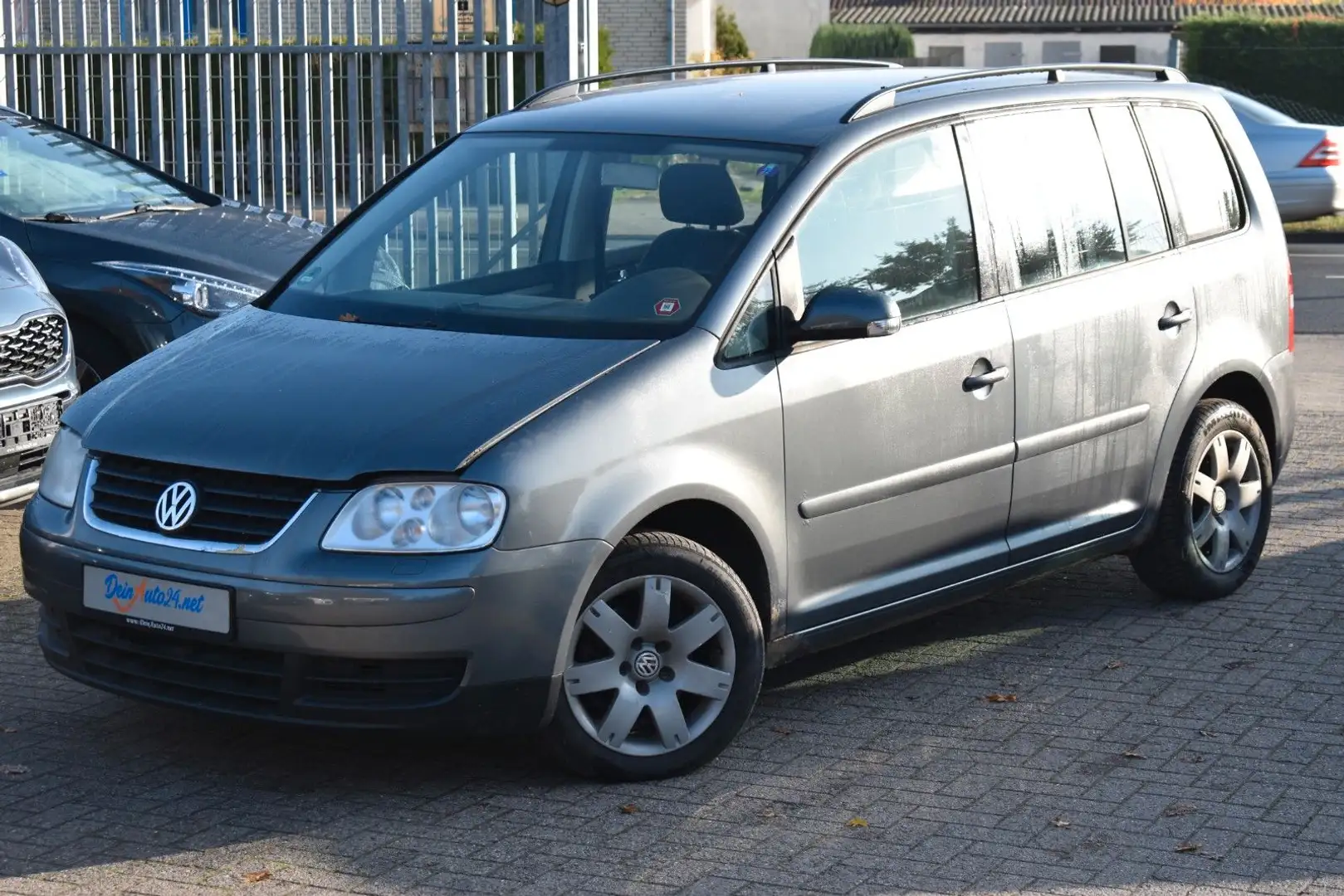 Volkswagen Touran Trendline 1.9 TDI Klimaaut.|AHK|Si-Hzg|BC Grigio - 1