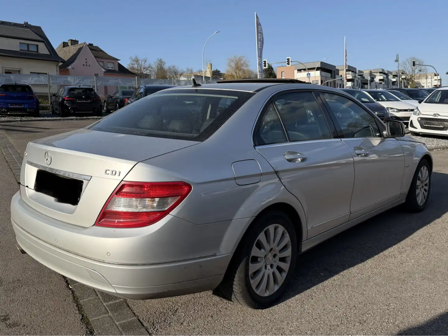 Mercedes-Benz C 220 1 Hand CDI ELEGANCE AUTO PANO CUIR NAVI Grau - 2