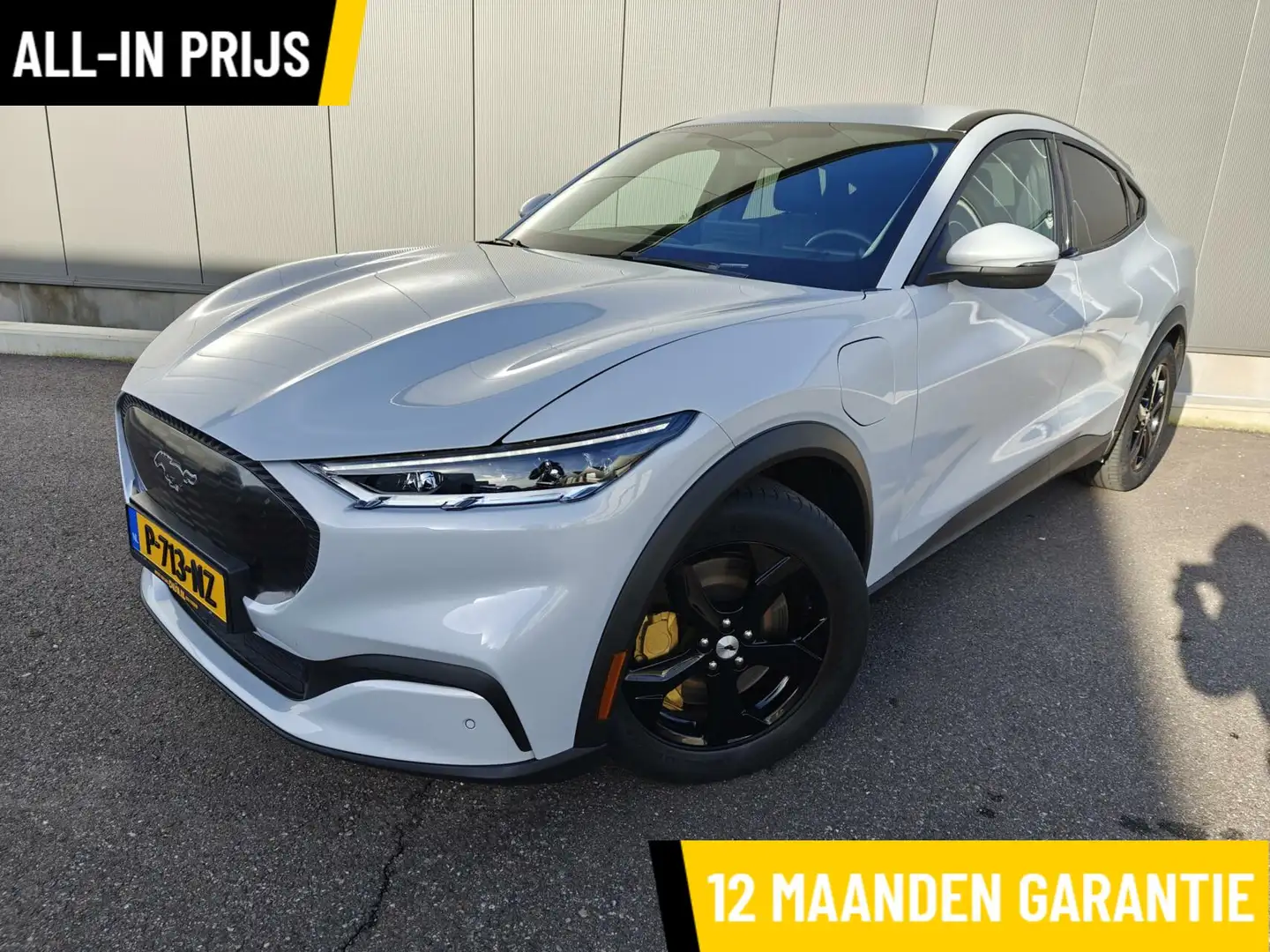 Ford Mustang Mach-E Mach-E|Carplay\Android|Camera|leder| Ford Mustang White - 1