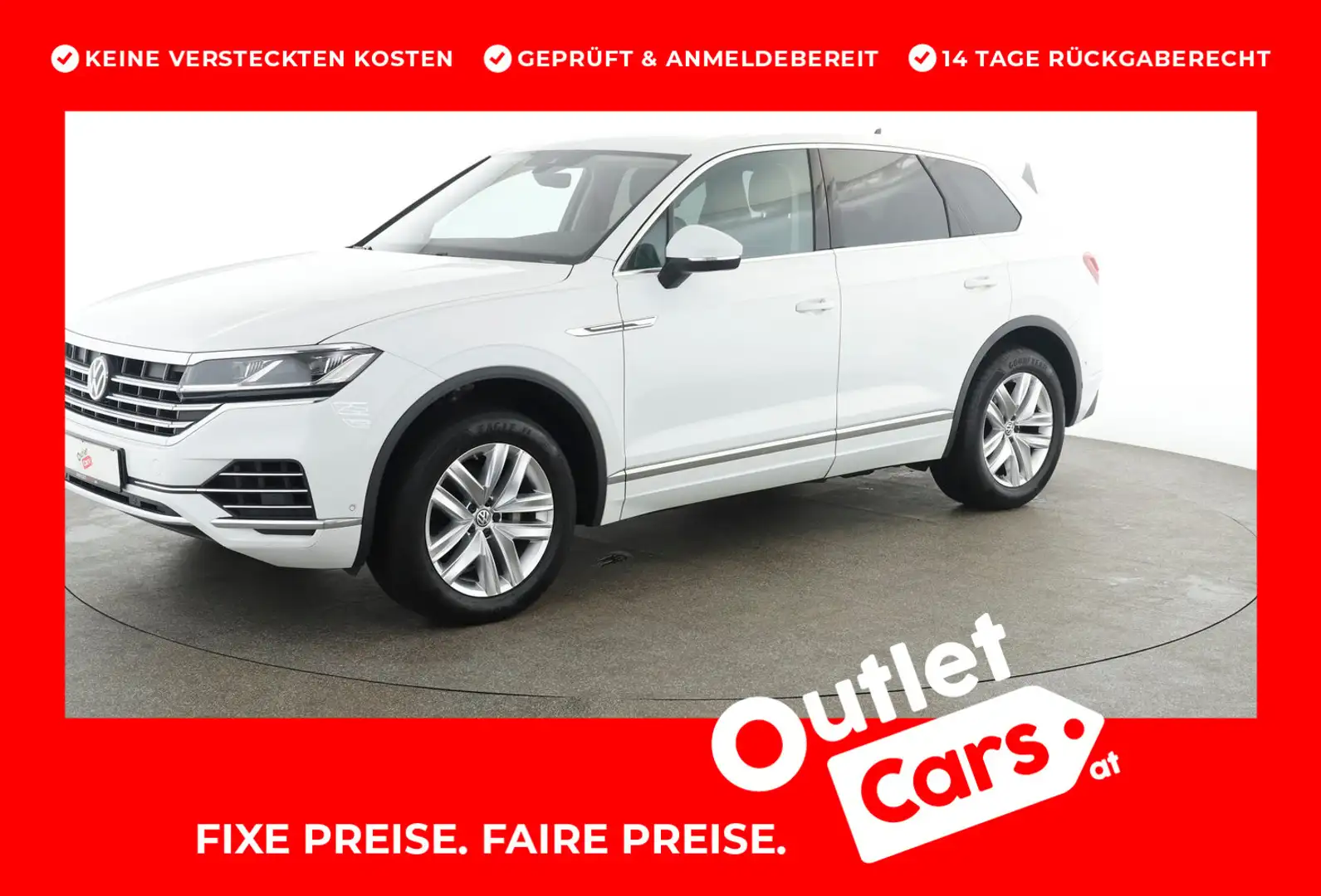 Volkswagen Touareg TDI 4MOTION Weiß - 1
