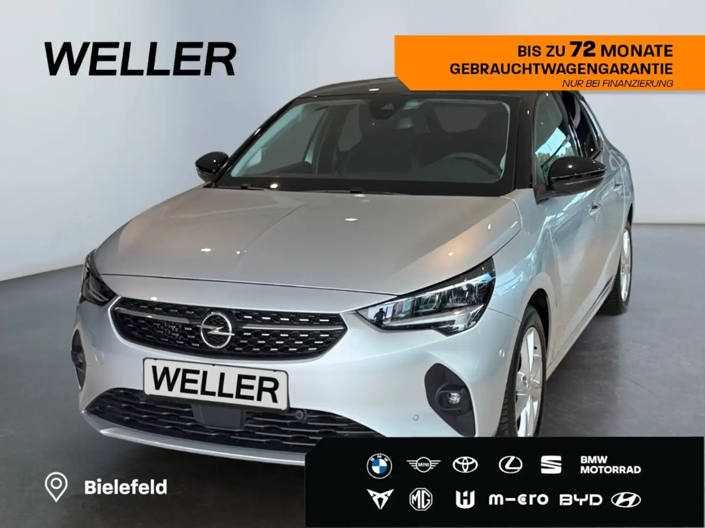 Opel Corsa 1.2 DI Turbo Automatik Elegance *LED*RCam* Zilver - 1