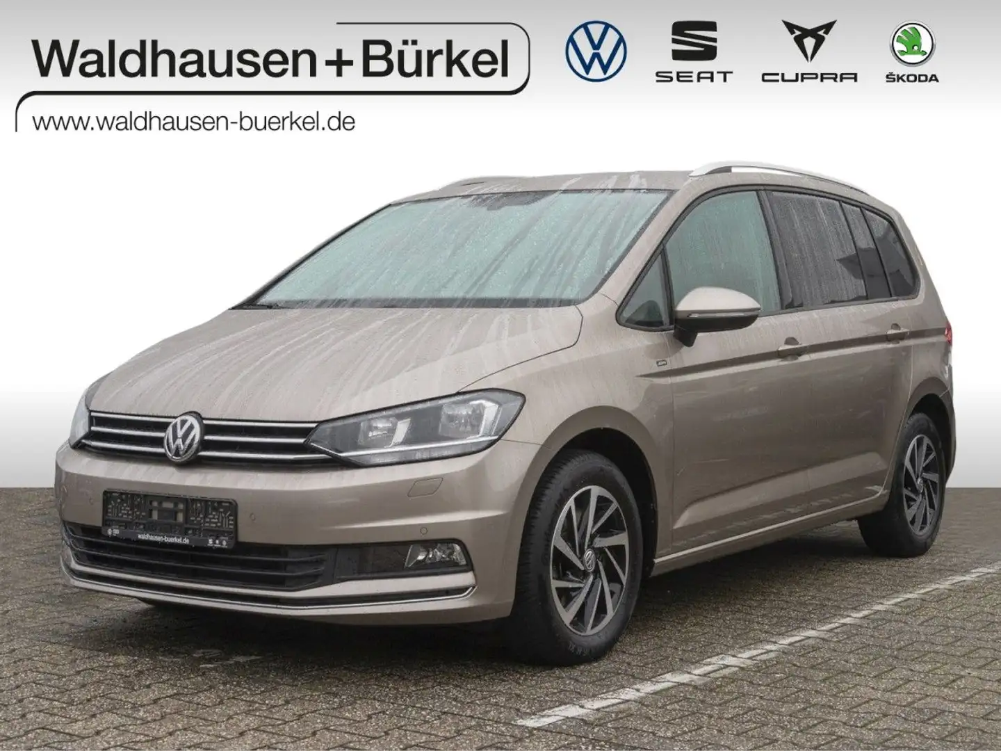 Volkswagen Touran 1.6 TDI Join+7Sitzer+AHK+Kamera Klima Beige - 1