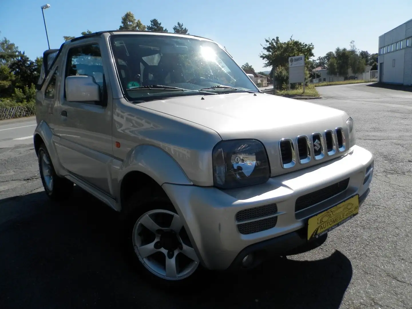 Suzuki Jimny Club Cabrio*Klima*AHK*ALU*Nebel Grey - 2