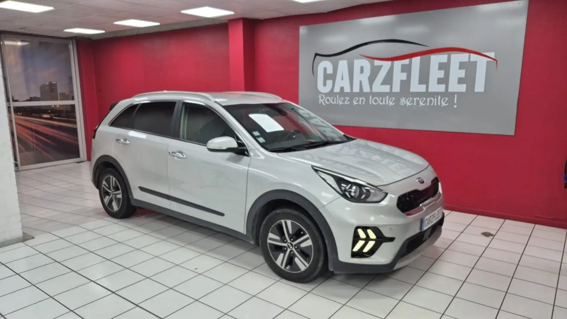 Kia Niro SUV 1,6 HYBRIDE 141cv ACTIVE BUSINESS/1 ERE MAIN/TVA RECUP Gris - 1