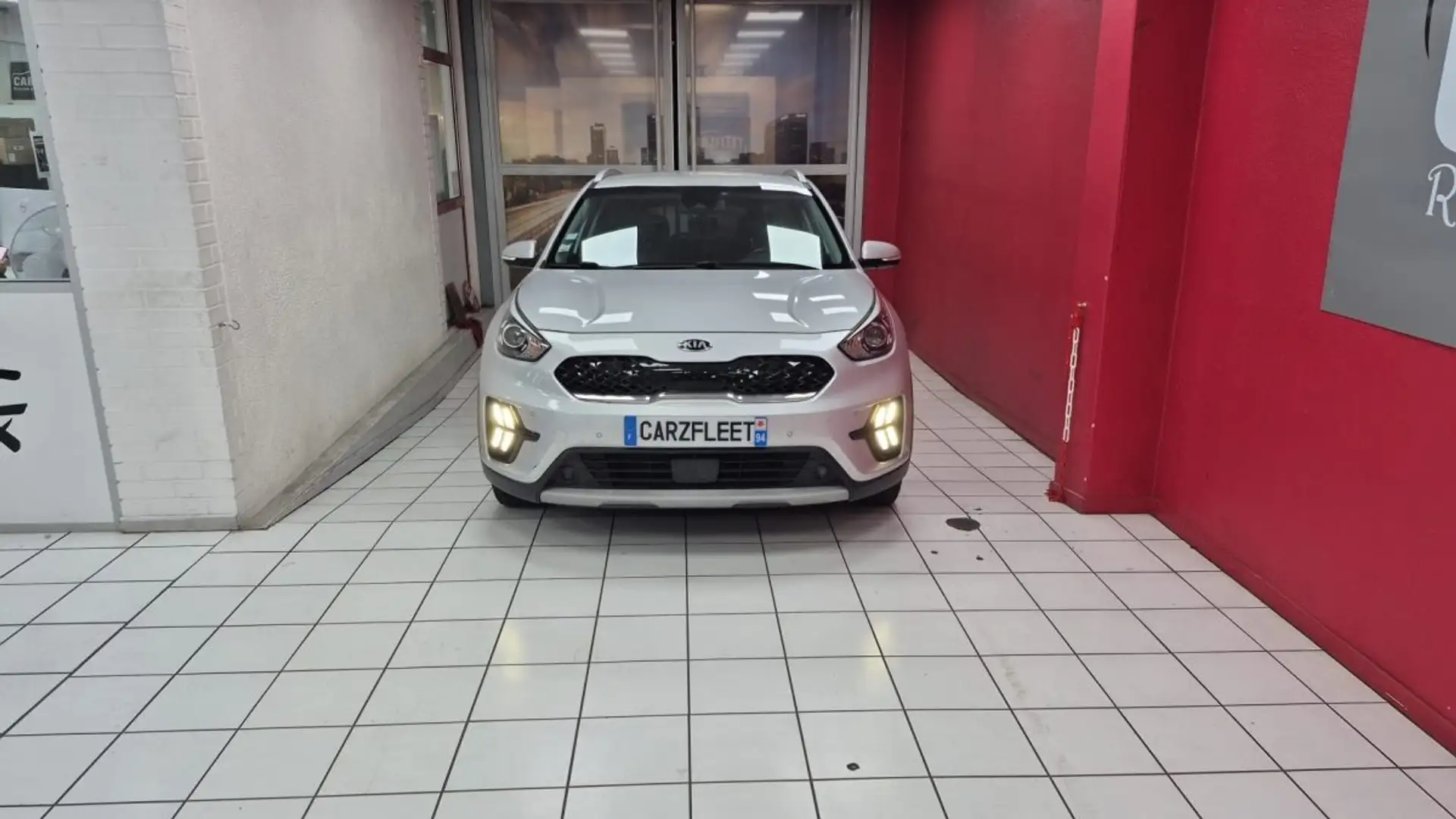 Kia Niro SUV 1,6 HYBRIDE 141cv ACTIVE BUSINESS/1 ERE MAIN/TVA RECUP Gris - 2