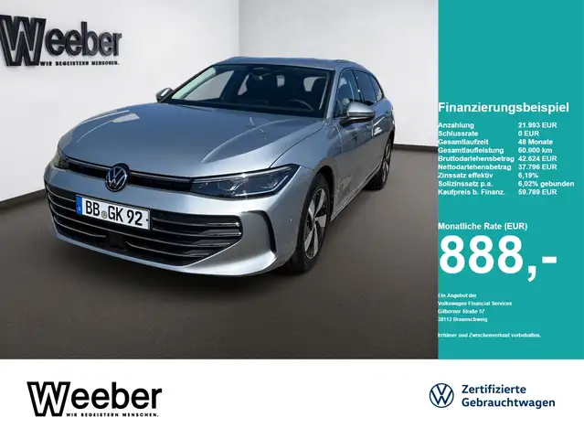 Volkswagen Passat Variant 2.0 l TDI DSG Business HeadUp