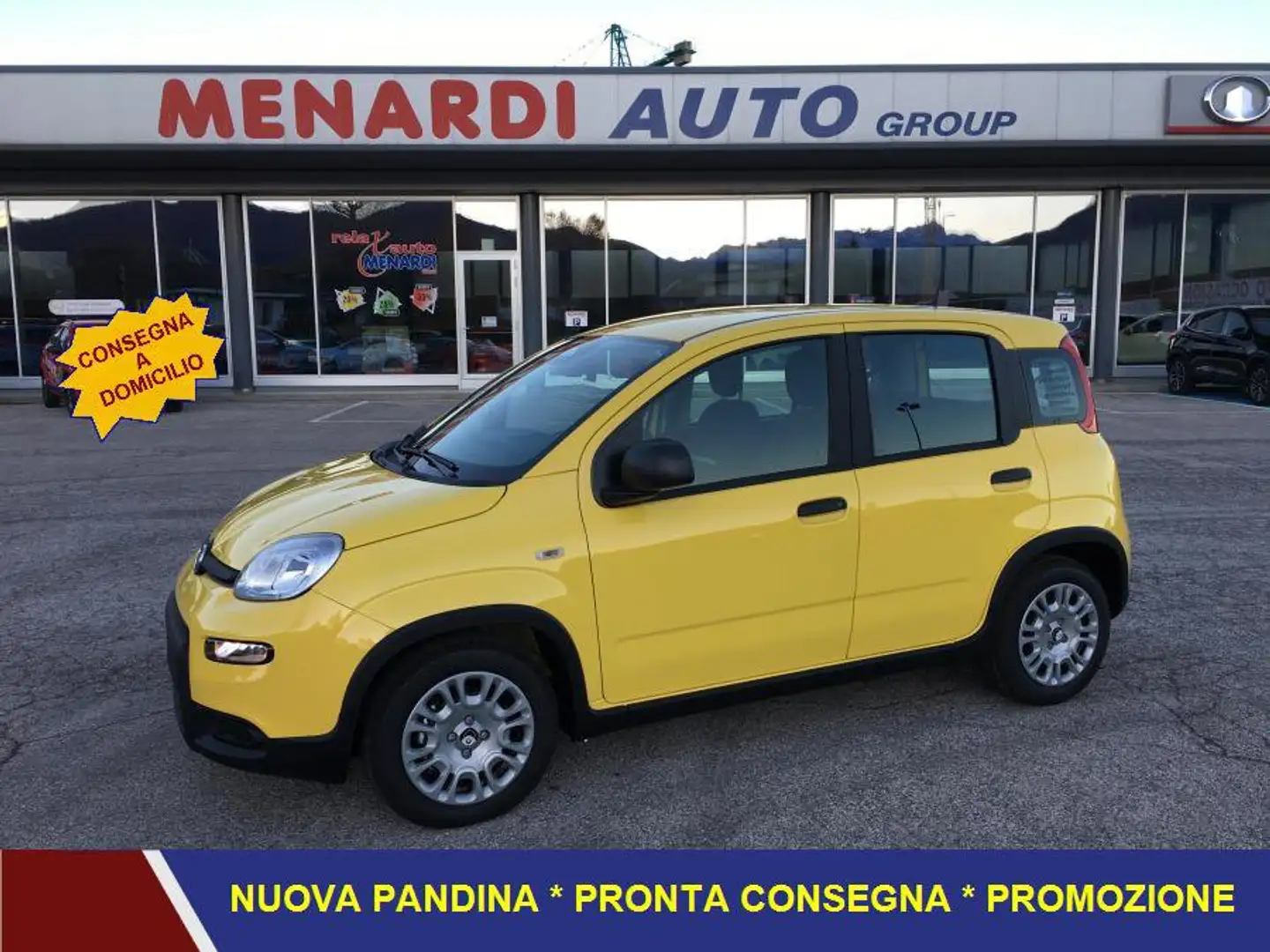 Fiat Panda 1.0 FireFly Hybrid ADAS Pandina SENSORI PARCHEGGI Giallo - 1