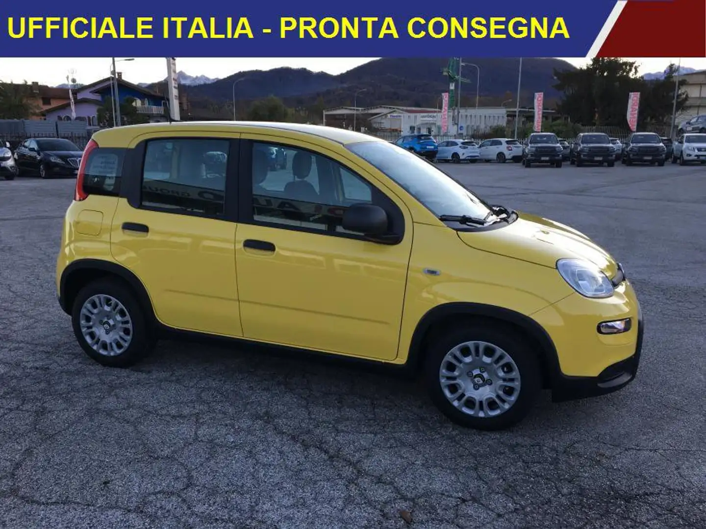 Fiat Panda 1.0 FireFly Hybrid ADAS Pandina SENSORI PARCHEGGI Giallo - 2