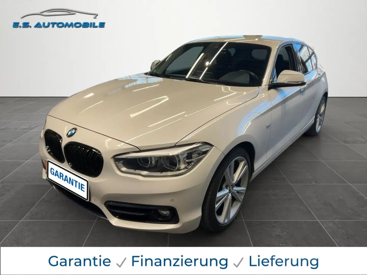 BMW 120 d Sport-Line GARANTIE/AUTOMATIK/LED/NAVI/BT Weiß - 1