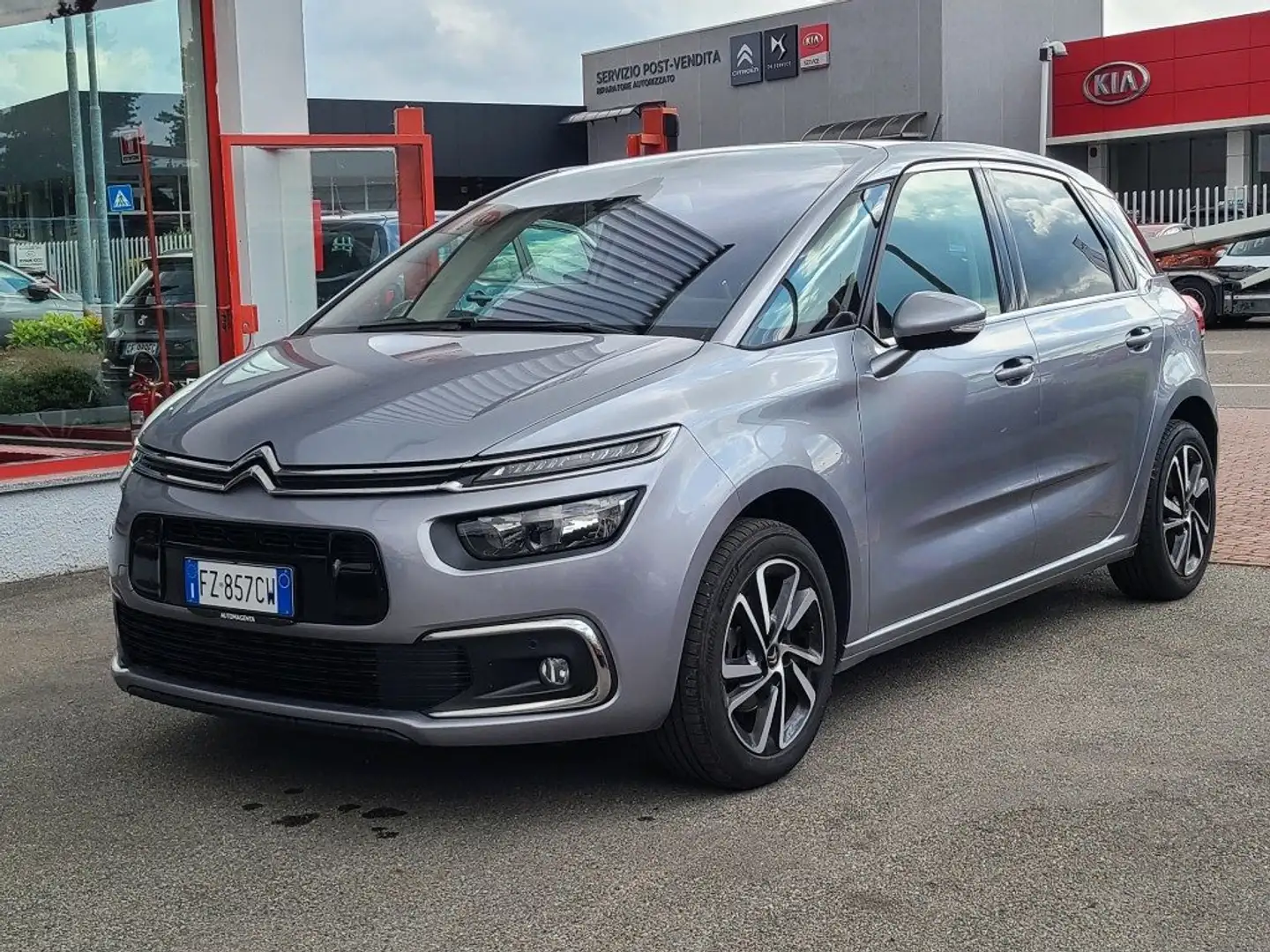 Citroen C4 SpaceTourer BlueHDi 130 S&S EAT8 Feel Grigio - 1