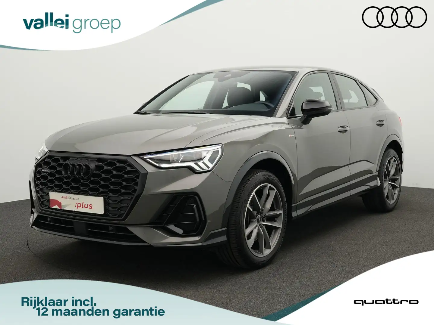 Audi Q3 Sportback 45 TFSI 245 pk S-tronic quattro S Editio Grijs - 1