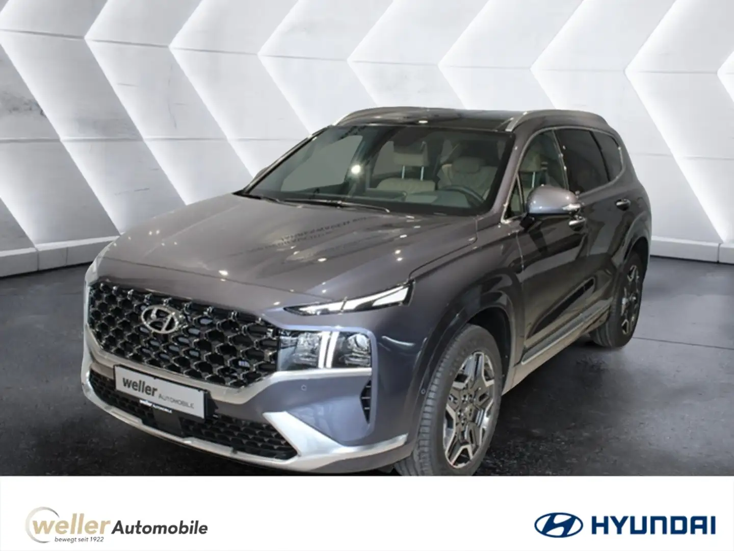 Hyundai SANTA FE ''SIGNATURE'' Hybrid Panoramadach Navi LED Blau - 1