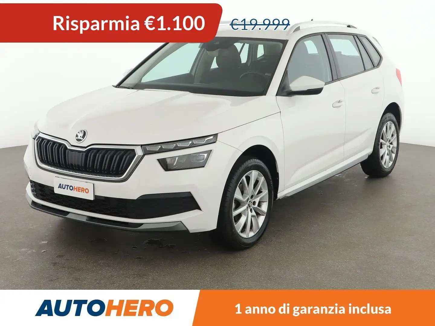 Skoda Kamiq 1.0 TSI Style 110 CV Bianco - 1