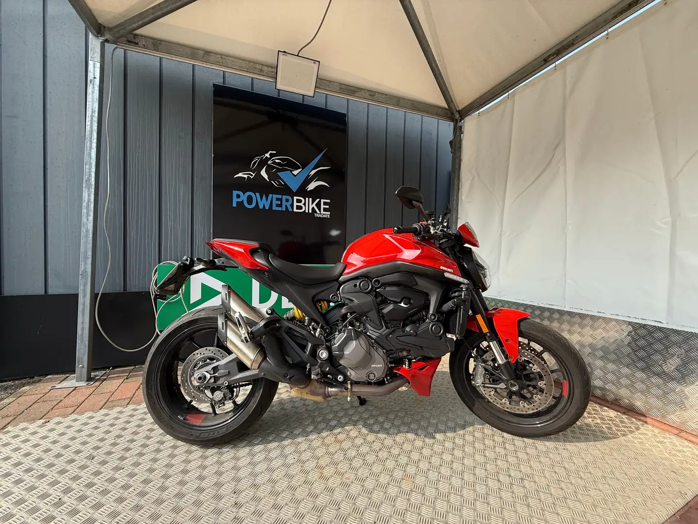 Ducati Monster 937 Dark Stealth my21 Rosso - 2
