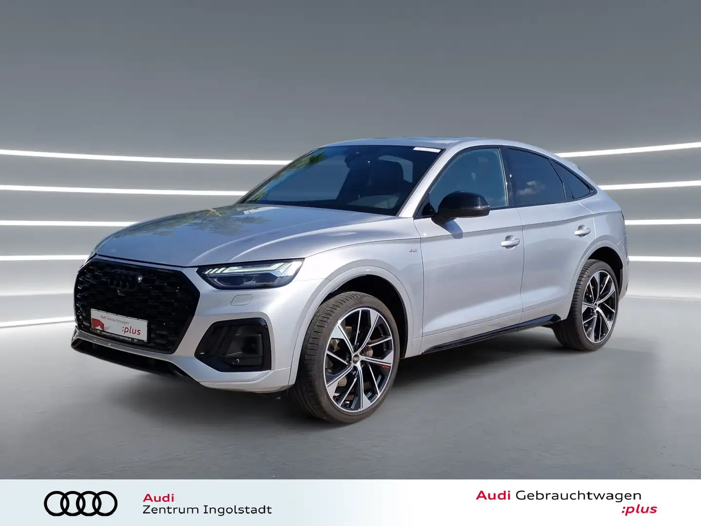 Audi Q5 Sportback 45 TFSI qu 2x S line MATRIX STHZG Argent - 2