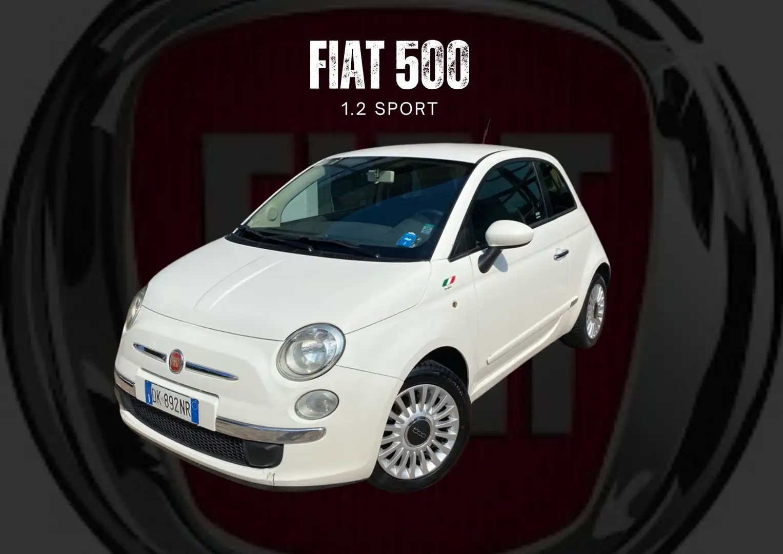 Fiat 500 500 III 1.2 Sport 69cv Wit - 1