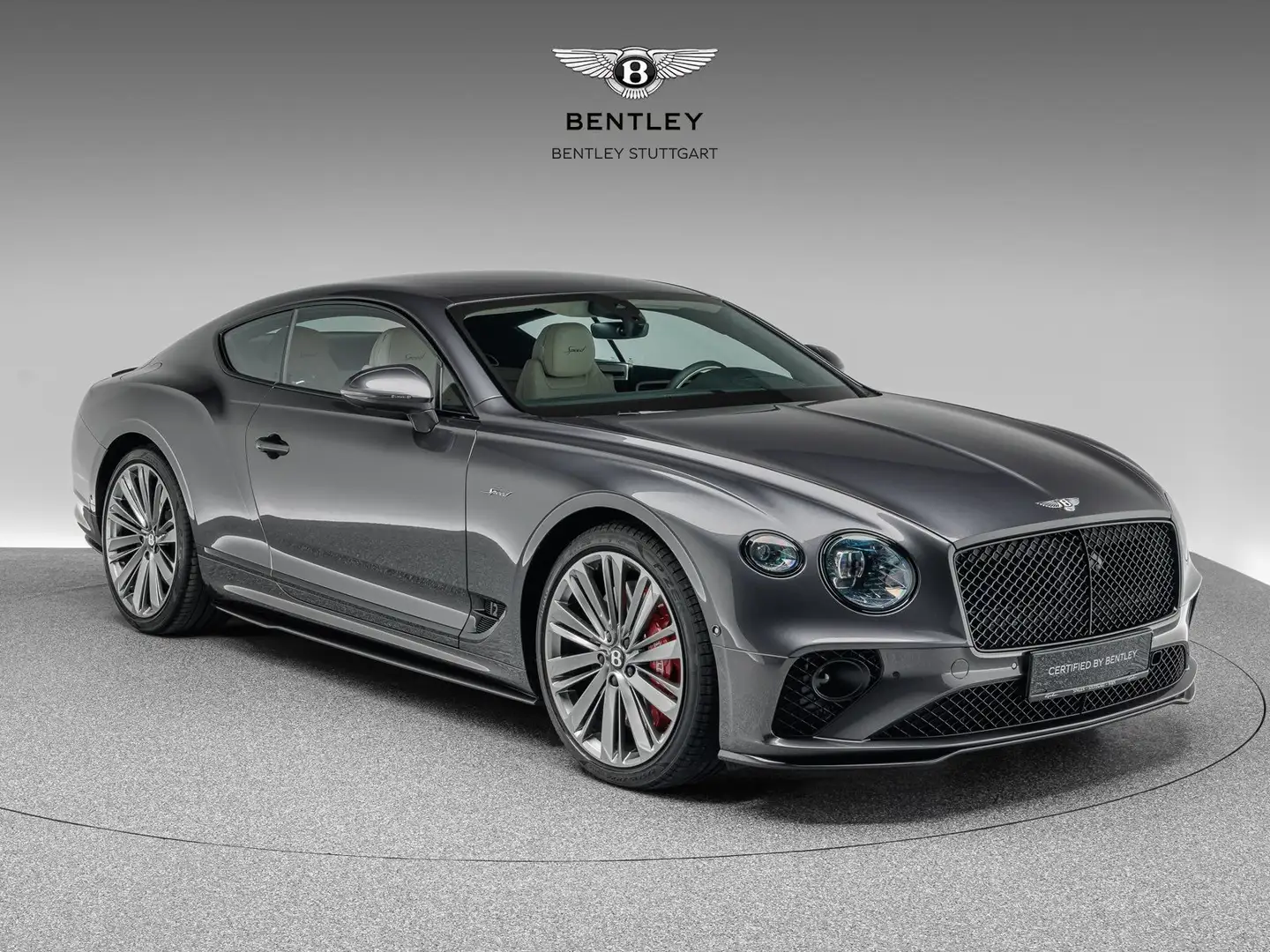 Bentley Continental GT Speed Silber - 1