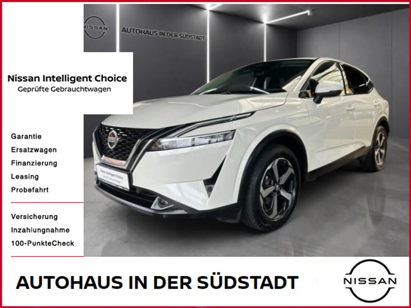 Nissan Qashqai 1.3 DIG-T MHEV N-Connecta, HUD, SH, LED Weiß - 1
