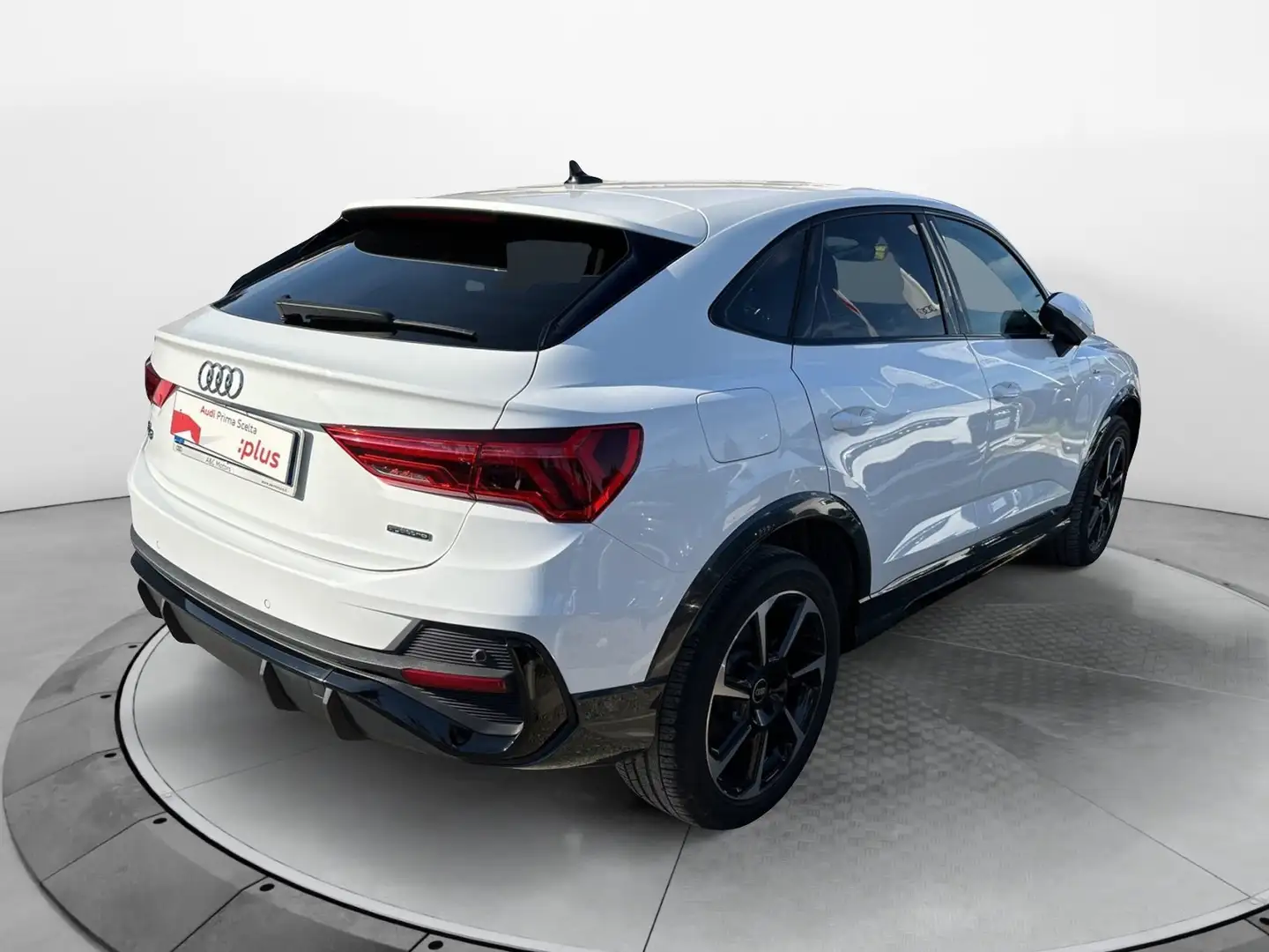 Audi Q3 2019 Sportback 40 2.0 tdi S line edition quattro Bianco - 2