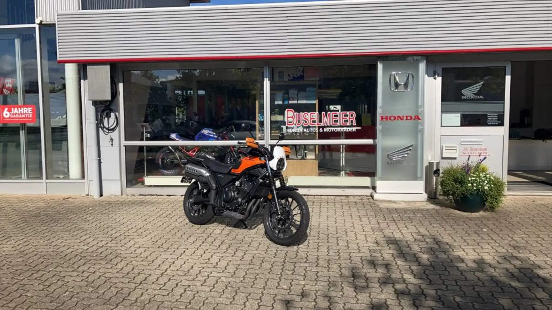 Honda CL 500 - Zubehör Orange - 1