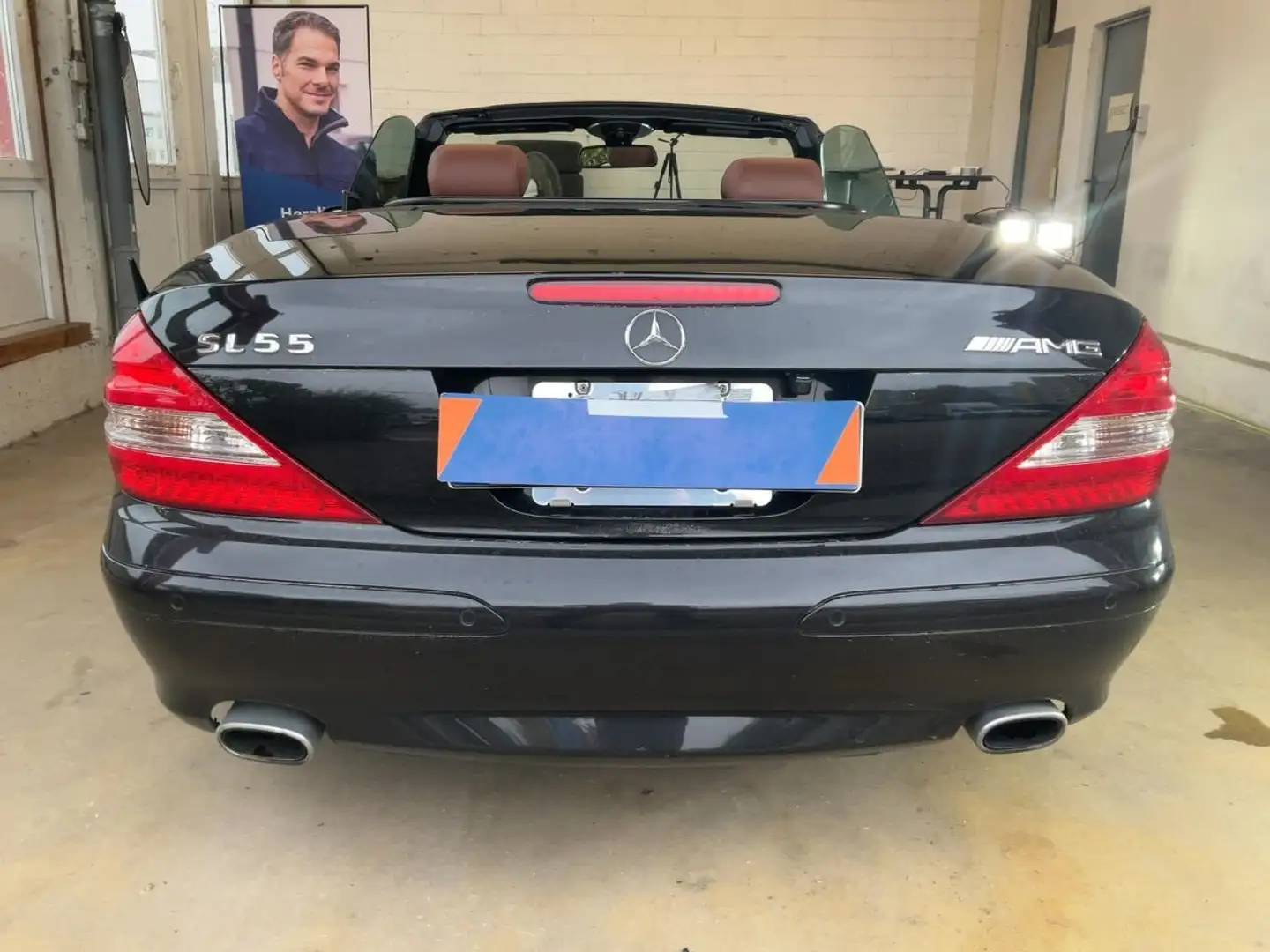 Mercedes-Benz SL 350 3.5 V6 EVO 272CV INTERNO MARRONE ! CERCHI AMG ! Nero - 2