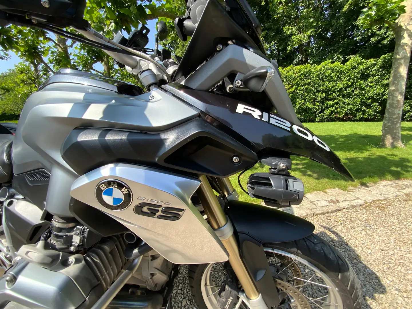 BMW R 1200 GS Argent - 2