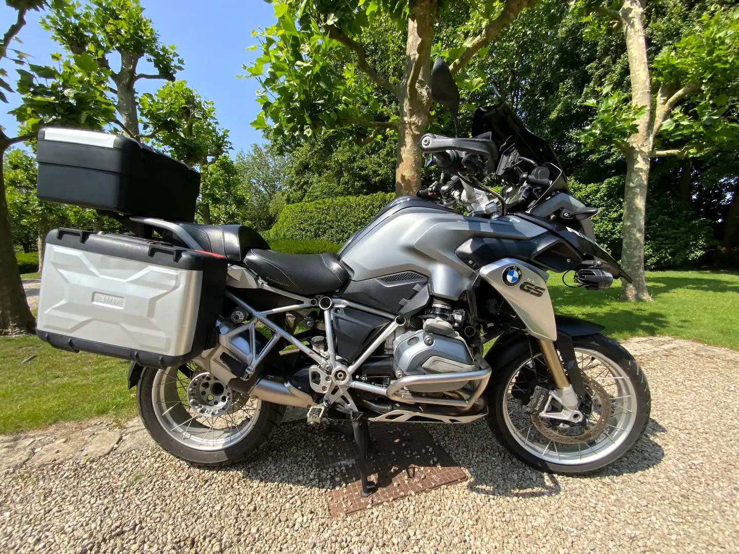 BMW R 1200 GS Argent - 1