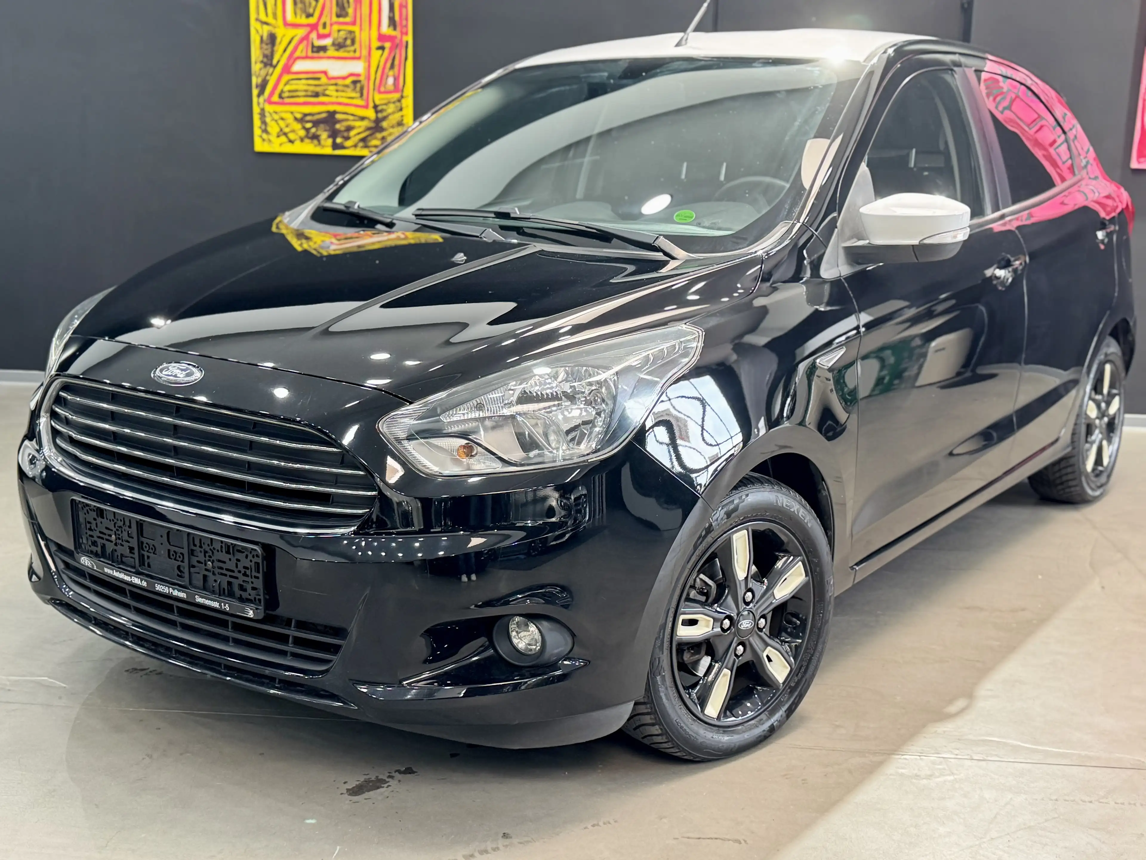 Ford Ka/Ka+ 1.HandBlack/White*PDC*15ZOLL*Klima*TÜVbisNOV/26