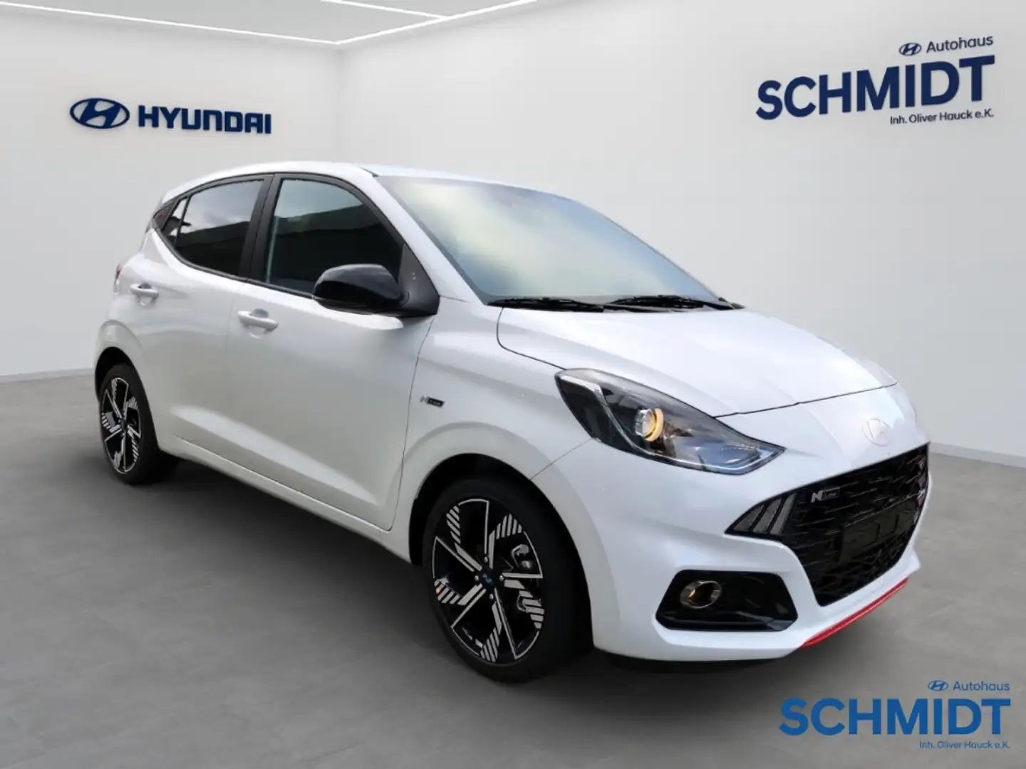 Hyundai i10 N-Line FL 2024 1.0 T-GDi Navi Sportpaket digitales Weiß - 2