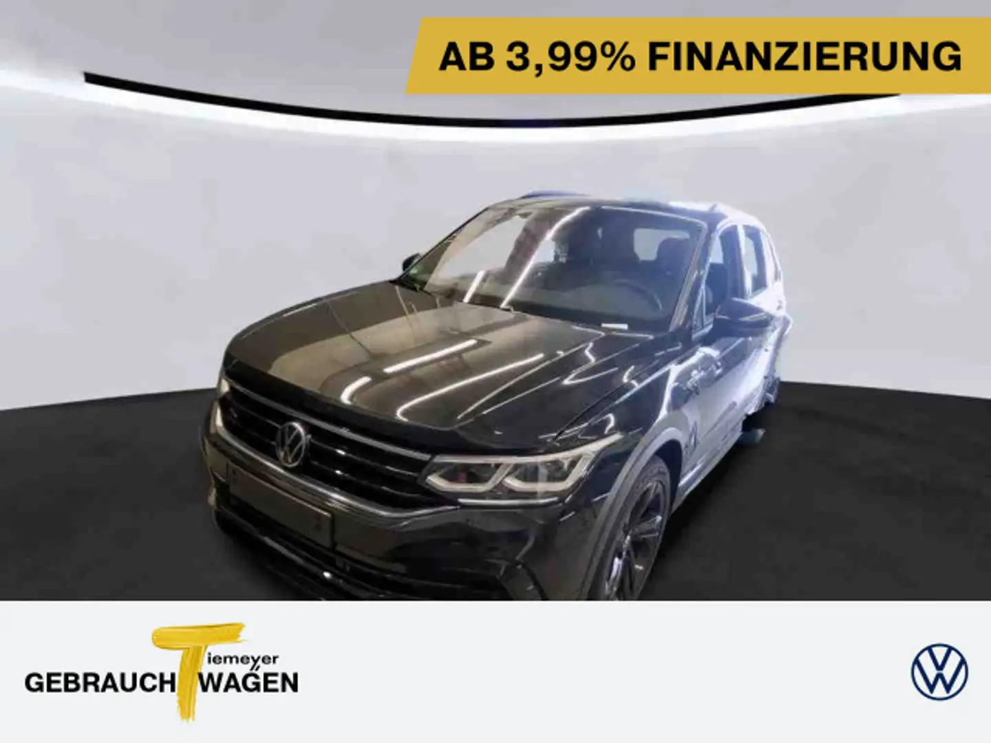 Volkswagen Tiguan 1.5 TSI DSG R-LINE PANO MATRIX KAMERA KEY Schwarz - 1