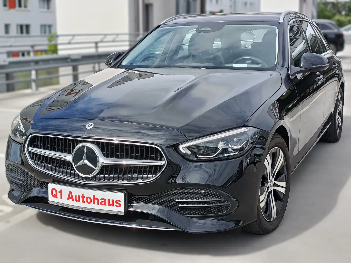 Mercedes-Benz C 220 T d T.LEDER/AUGMENT-VIDEO/AMBIENTE/RFK/EL.HECKL Schwarz - 1