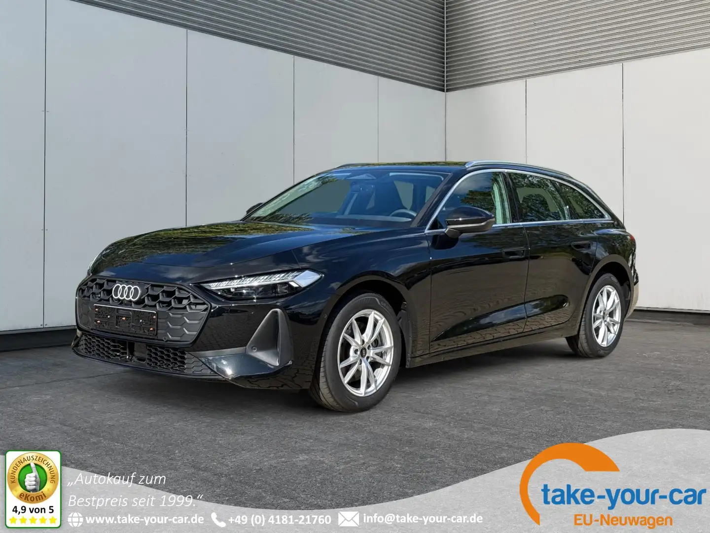 Audi A5 Avant *SOFORT* AHK+KAMERA+EL. HECKKL.+NAVI+SHZ+... Schwarz - 1