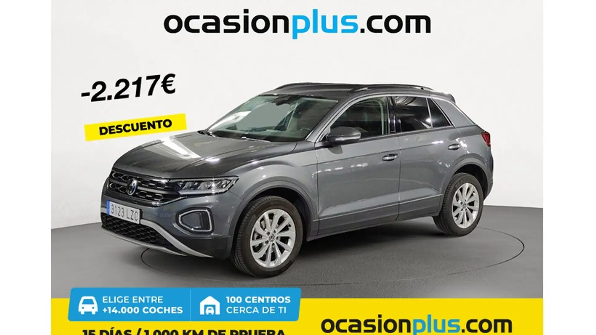 Volkswagen T-Roc 1.5 TSI Life Gris - 1